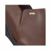 Zapato De Piel Con Cuña Cafe Dama Marca FLEXI