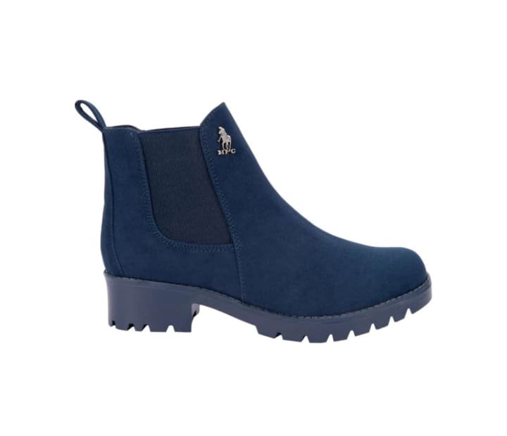Bota Chelsea suela track Azul Marca HPC POLO Dama