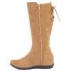Bota Gamuza Cuña Interna Marca PINK BY PRICE SHOES