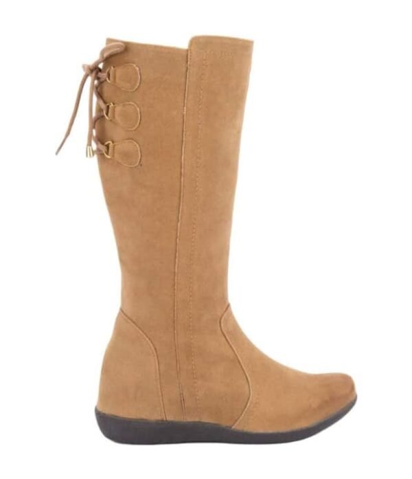 Bota Gamuza Cuña Interna Marca PINK BY PRICE SHOES