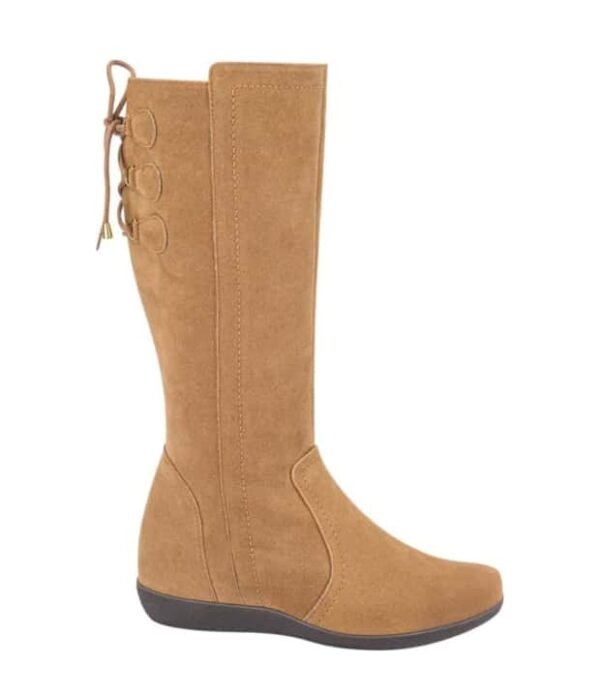 Bota Gamuza Cuña Interna Marca PINK BY PRICE SHOES